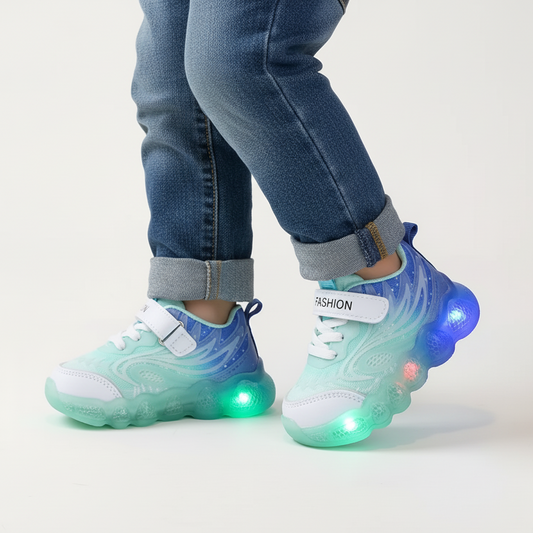 Glowing LED Sneakers – Ages 2–6