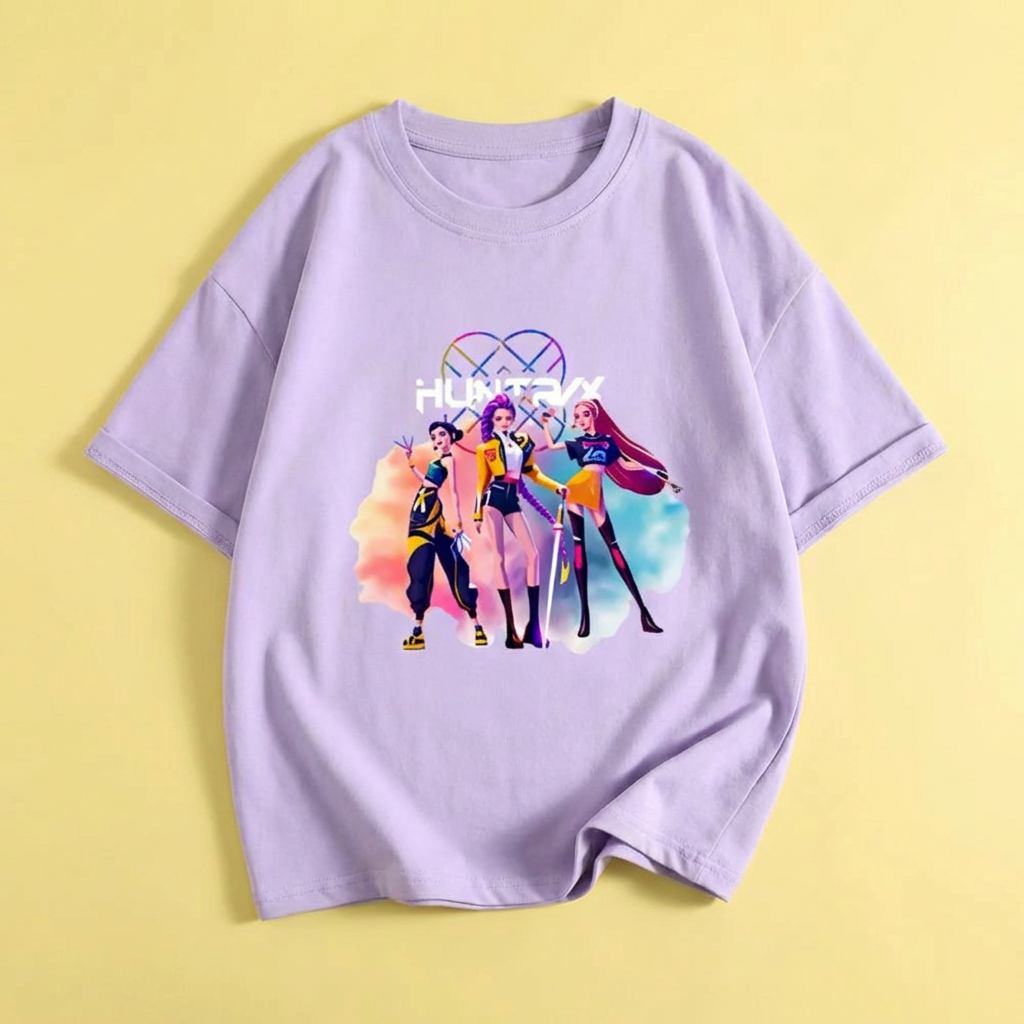 Trendy KPop Music Style T-Shirt for Kids (1–7 Years)