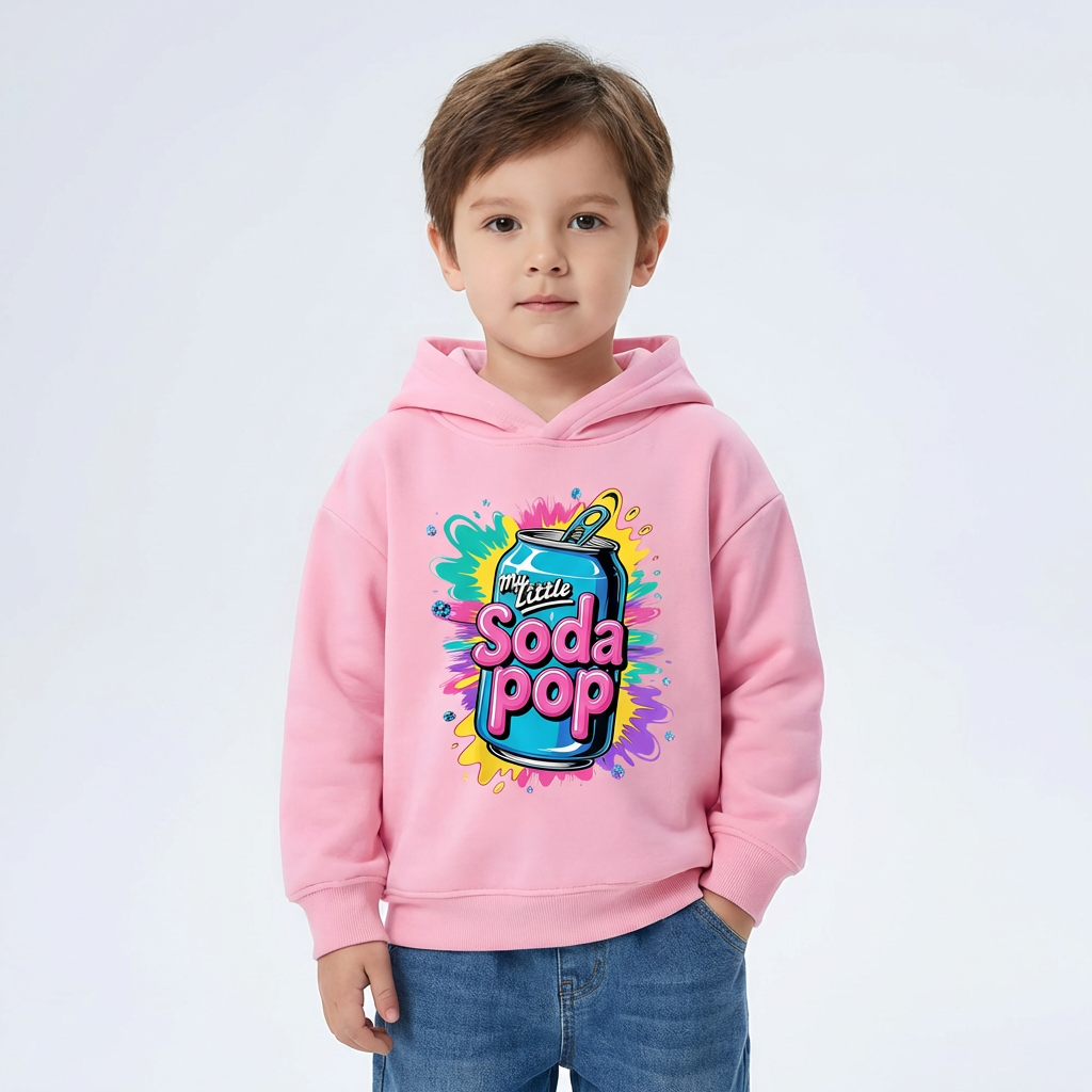 Little Soda Pop KPop-Inspired Hoodie for Kids (3–14 Years)