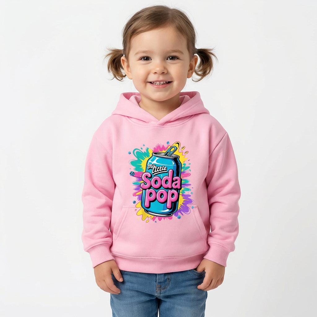 Little Soda Pop KPop-Inspired Hoodie for Kids (3–14 Years)