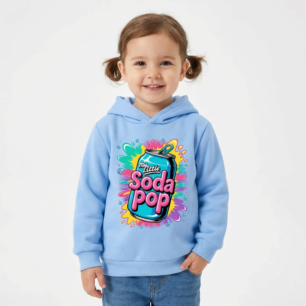 Little Soda Pop KPop-Inspired Hoodie for Kids (3–14 Years)