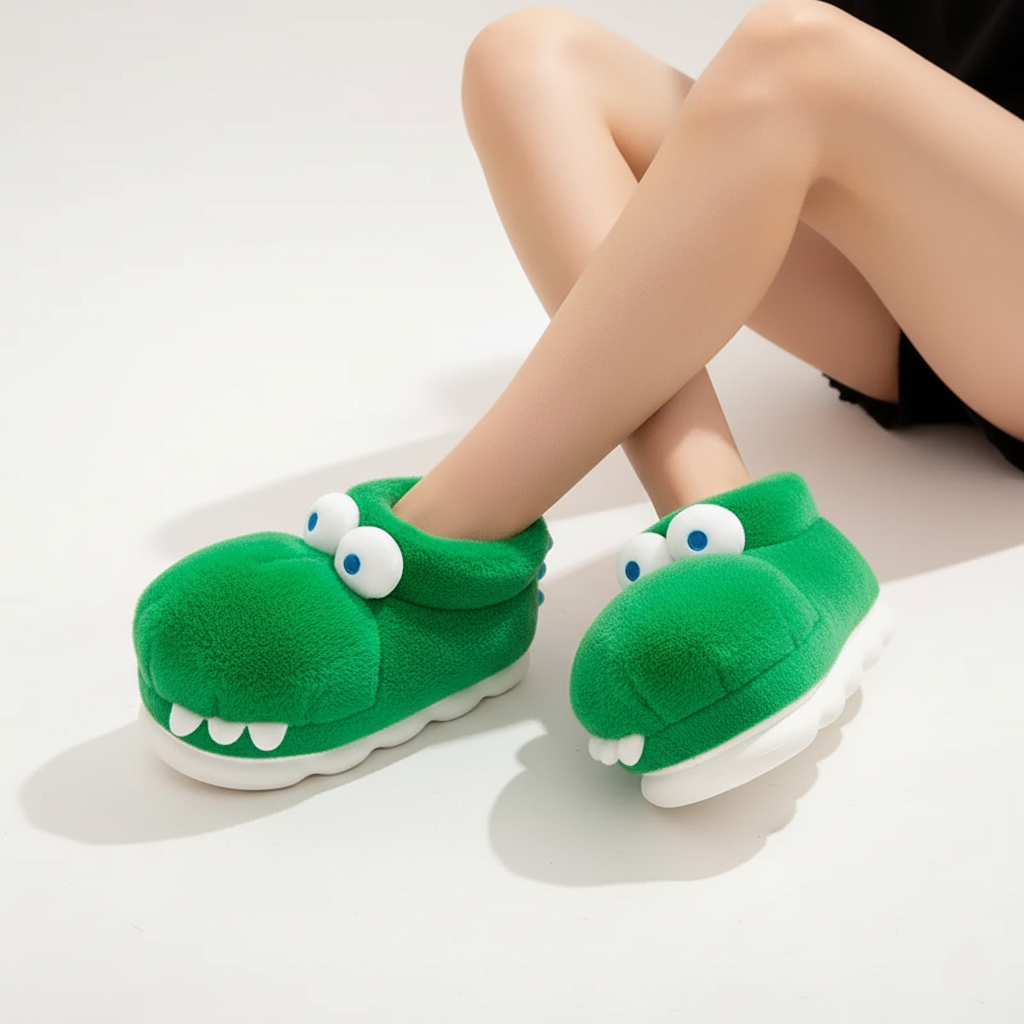 Mega Fluffy Croc Slippers – Kids to Adults