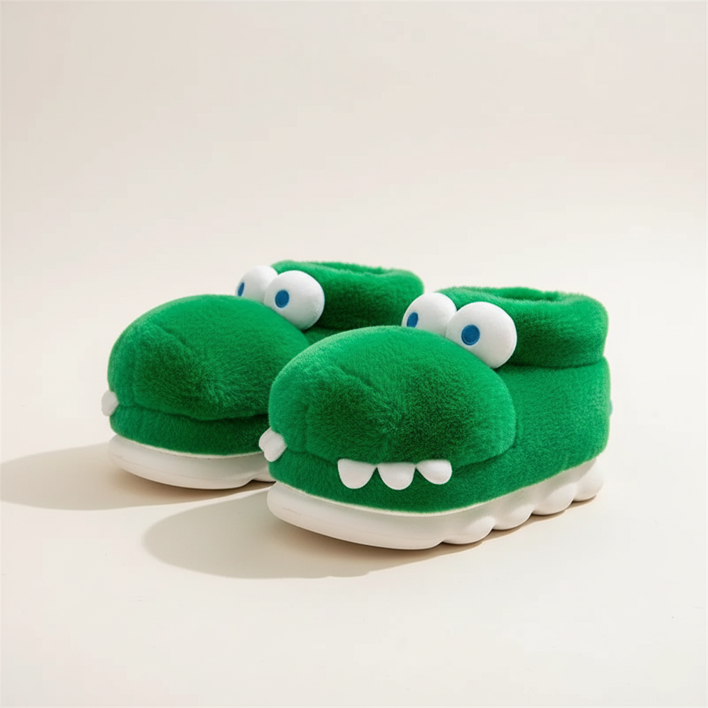 Mega Fluffy Croc Slippers – Kids to Adults