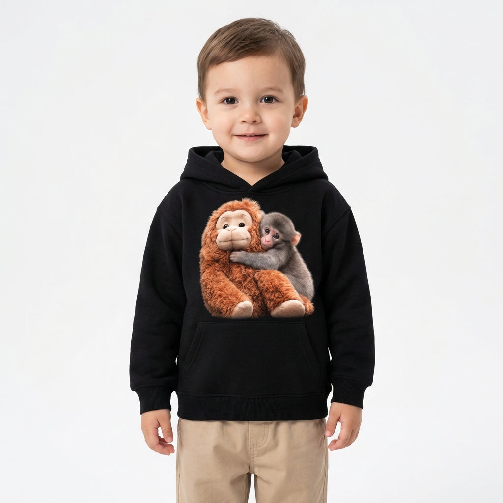 Kids Monkey Punch Sweatshirt – Viral Style (3–14 Years)