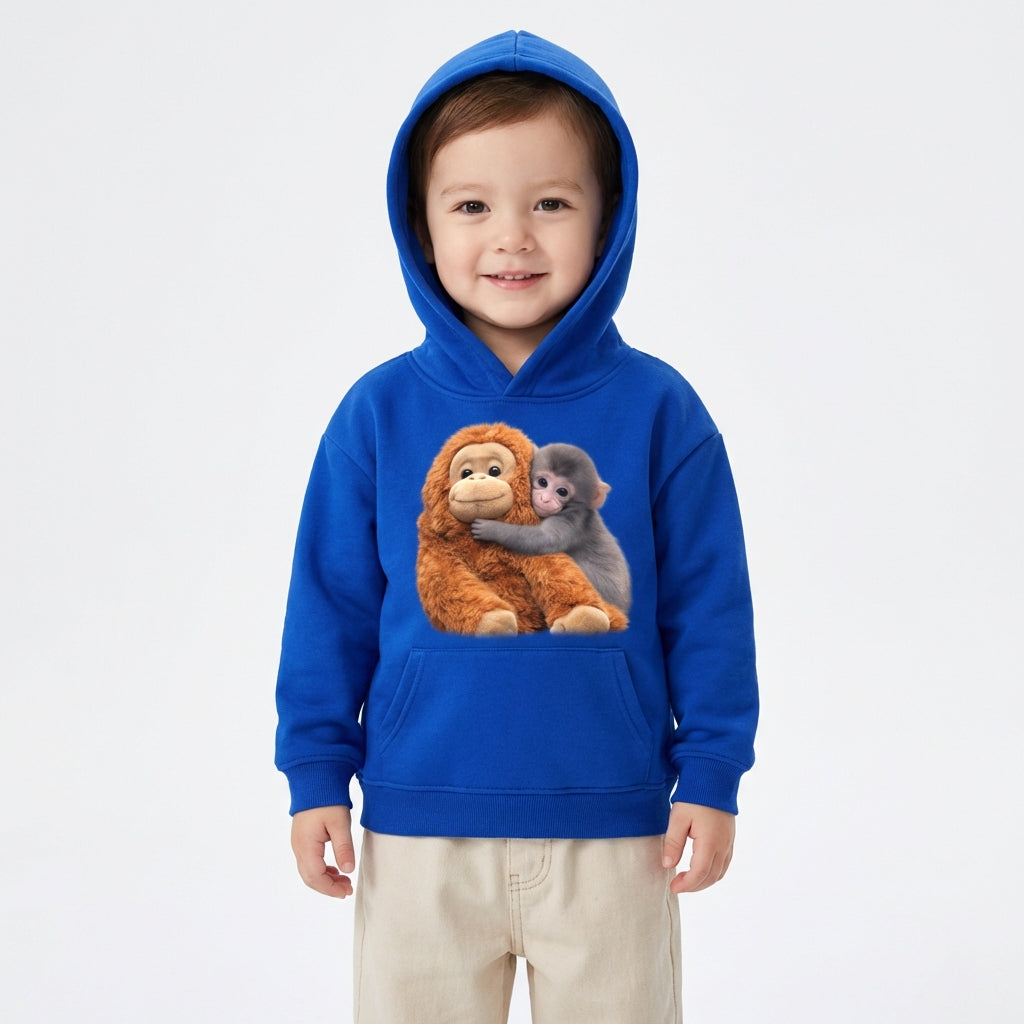 Kids Monkey Punch Sweatshirt – Viral Style (3–14 Years)