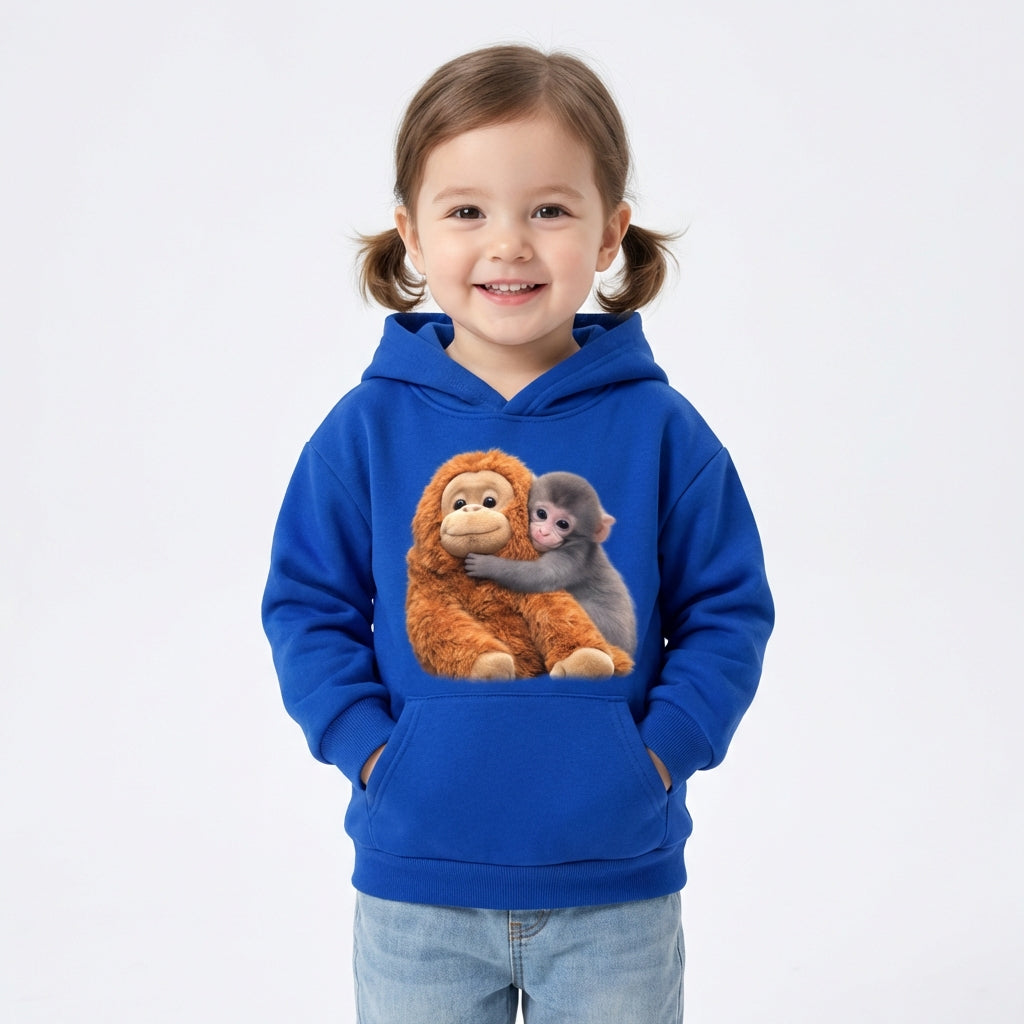 Kids Monkey Punch Sweatshirt – Viral Style (3–14 Years)