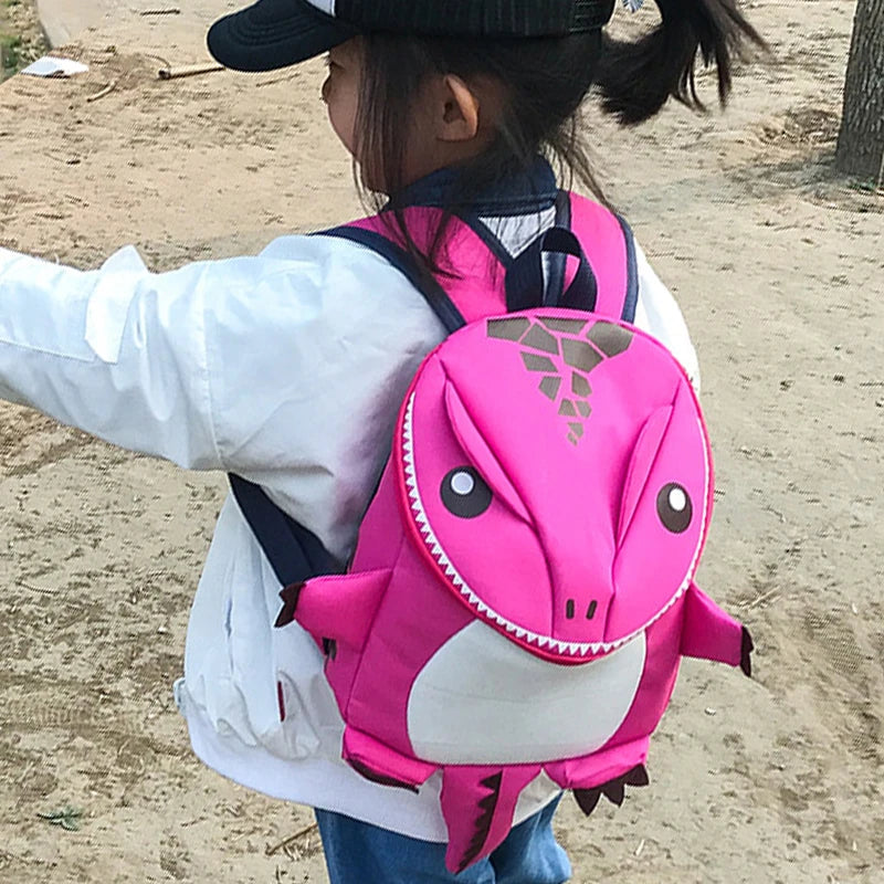 Mochila infantil con diseño de dinosaurio de dibujos animados – Para mayores de 14 años