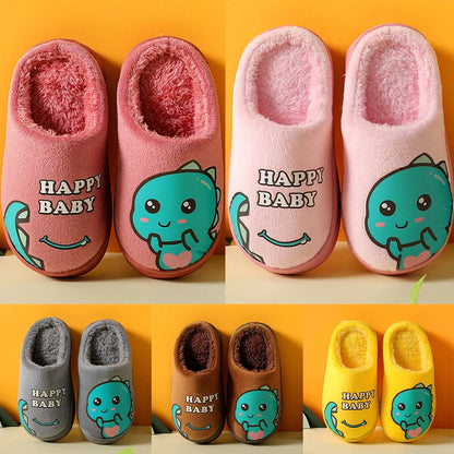Pantofole calde e imbottite per bambini con mostro