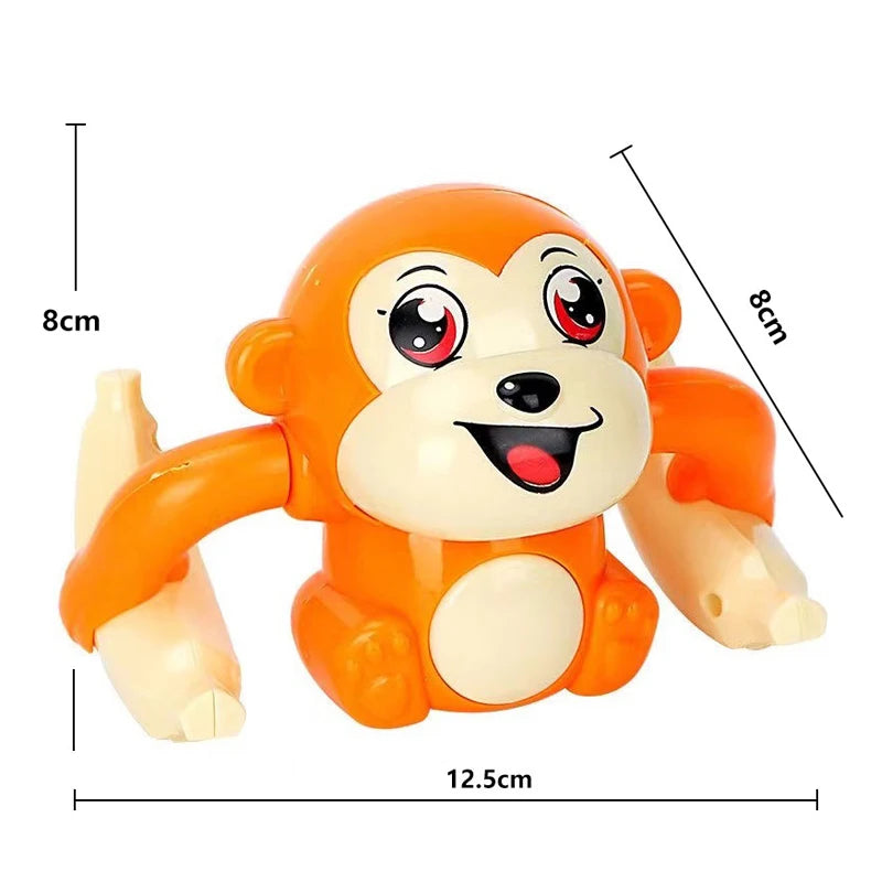 Rolling Monkey Musical Baby Toy