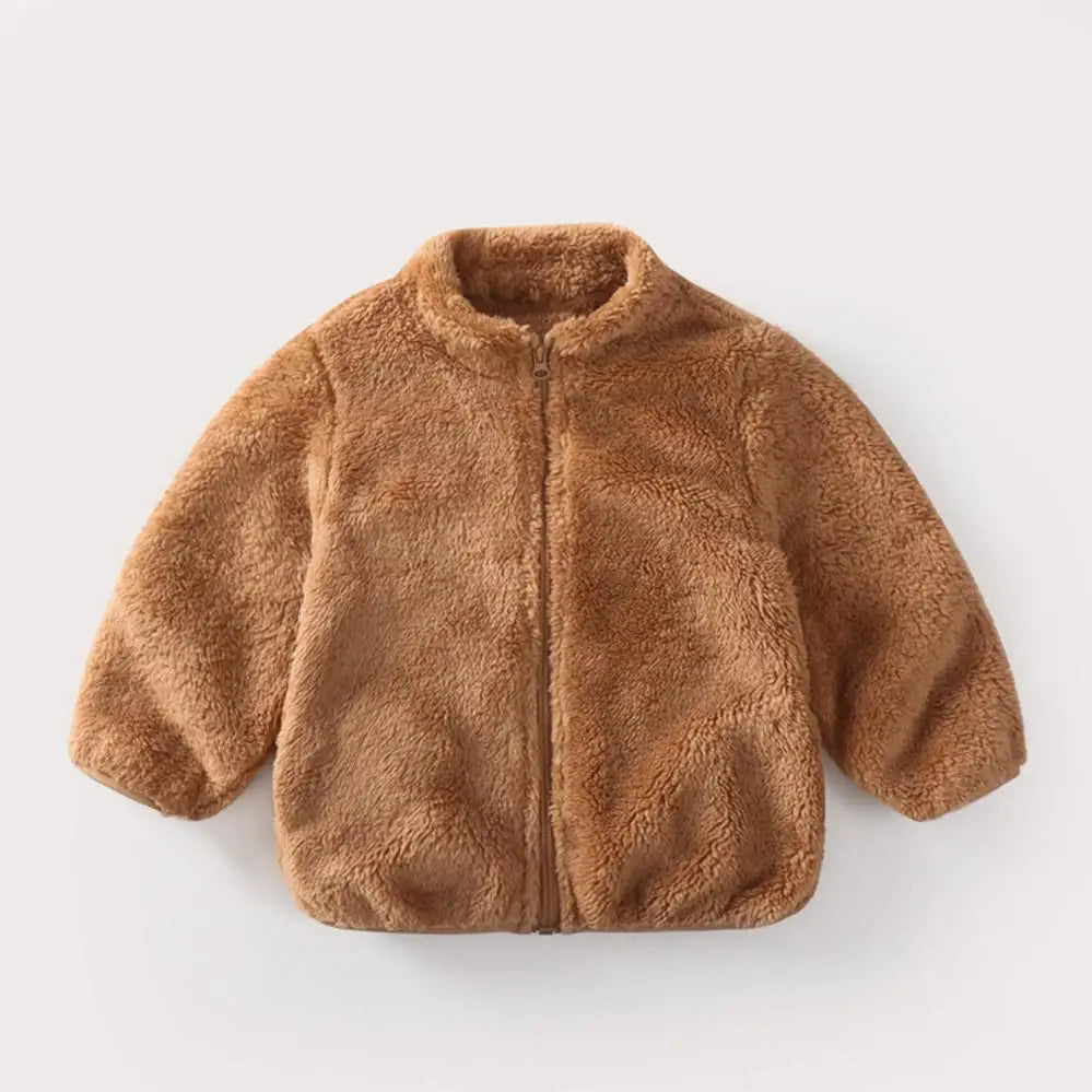 Kids Plush Warm Jacket