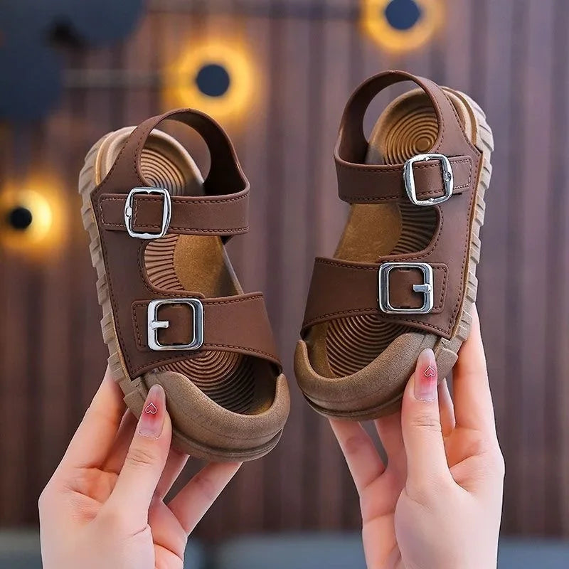 Sandales pour enfants avec protection des orteils, de 1 à 10 ans