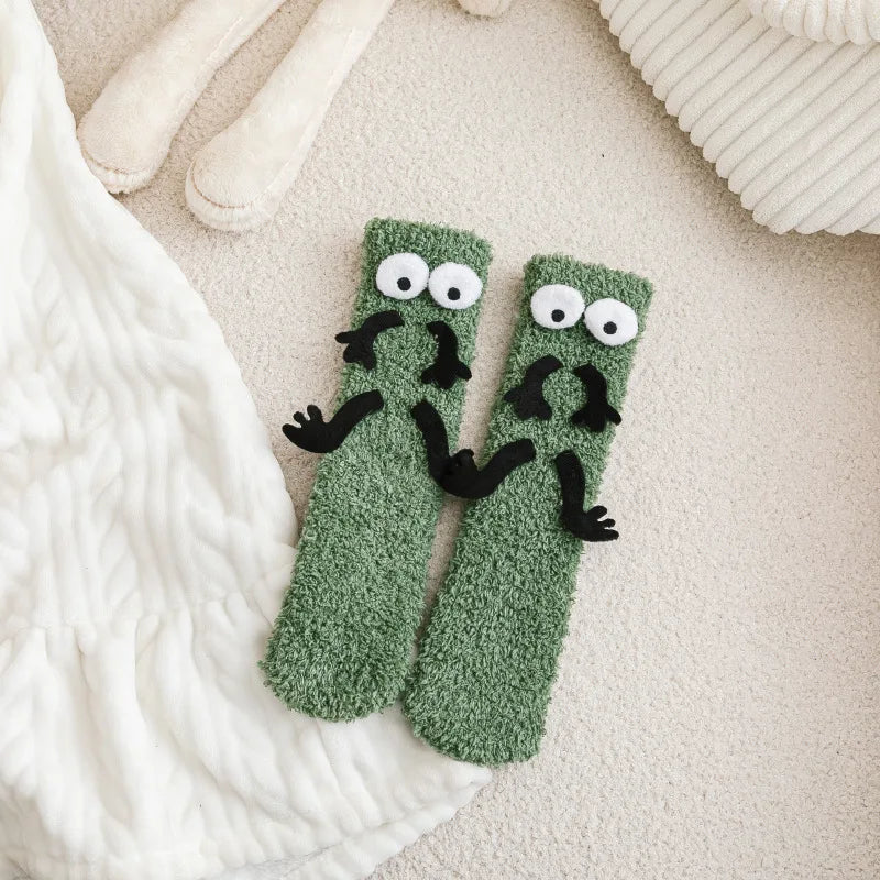 Kids Anti-Slip Winter Socks – Ages 0–10