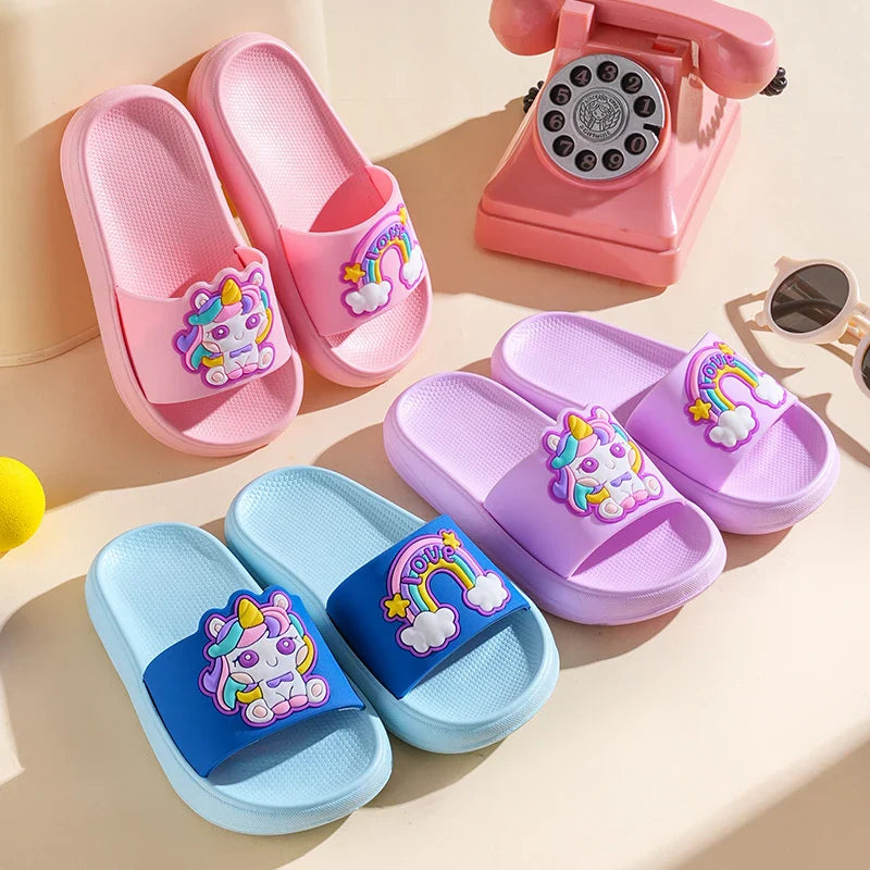 Dreamy Unicorn Slippers for Toddlers – Ages 1–6