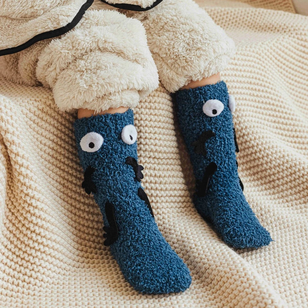 Kids Anti-Slip Winter Socks – Ages 0–10