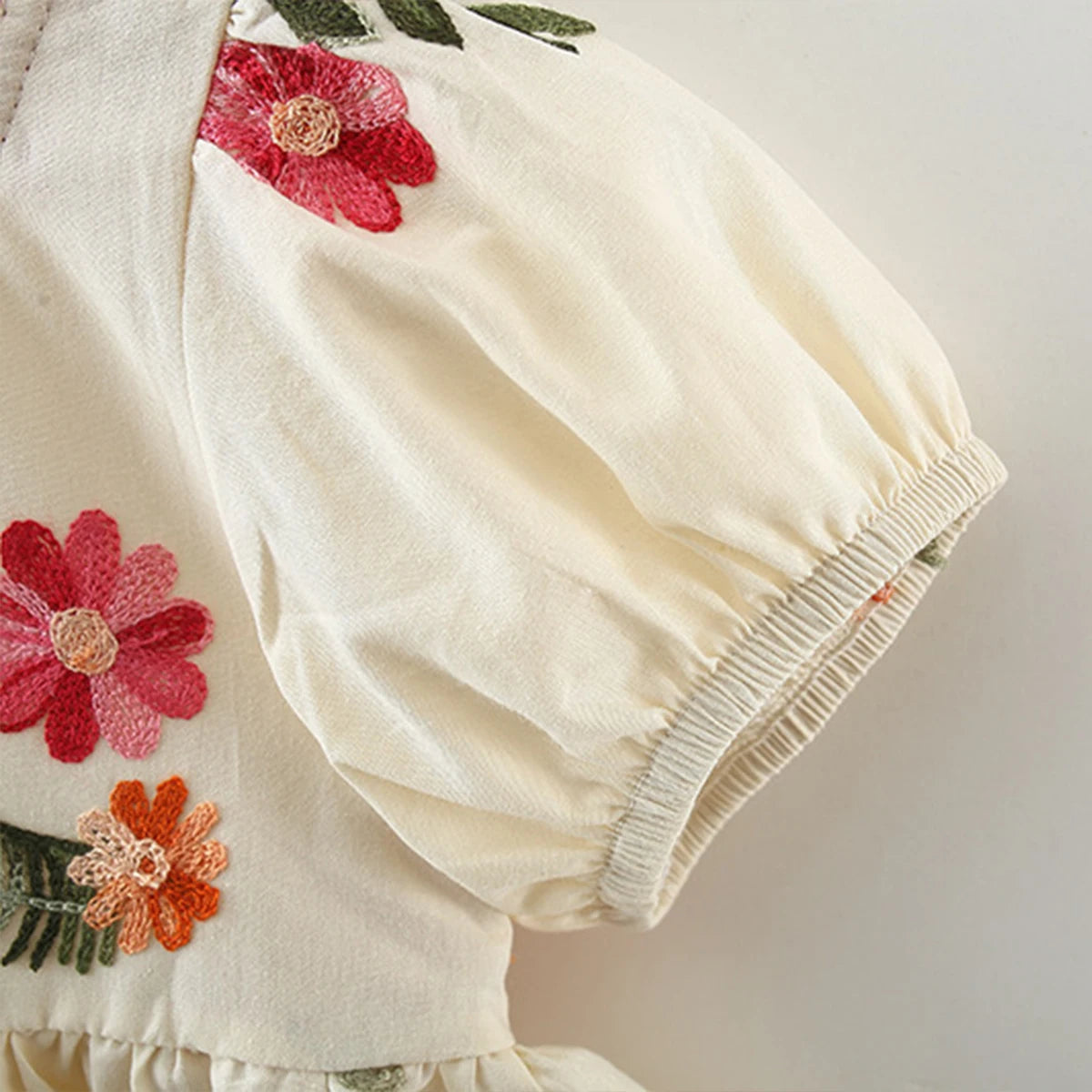 Baby Floral Embroidered Princess Dress