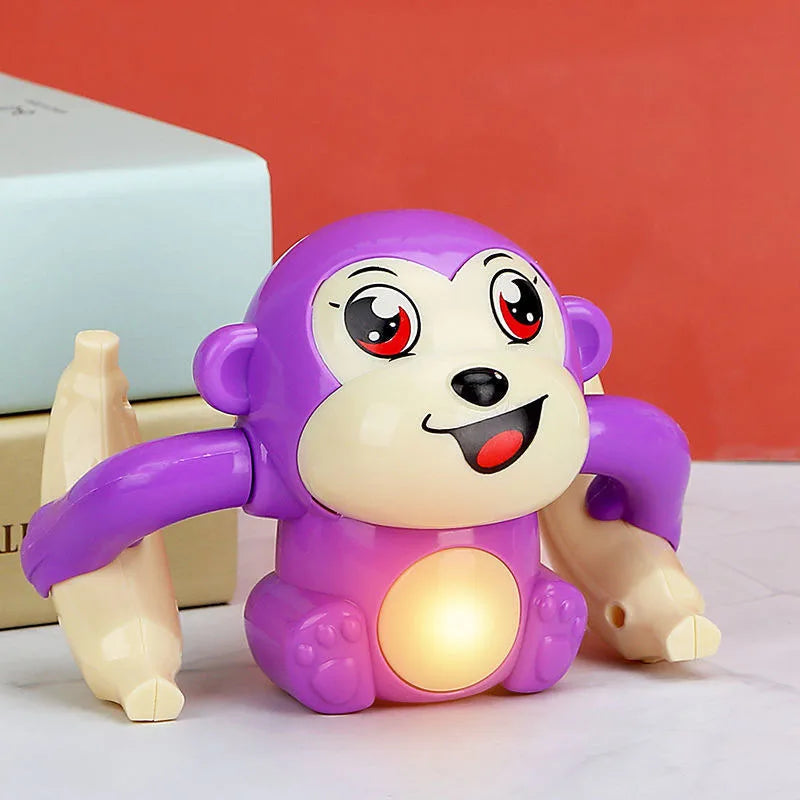 Rolling Monkey Musical Baby Toy