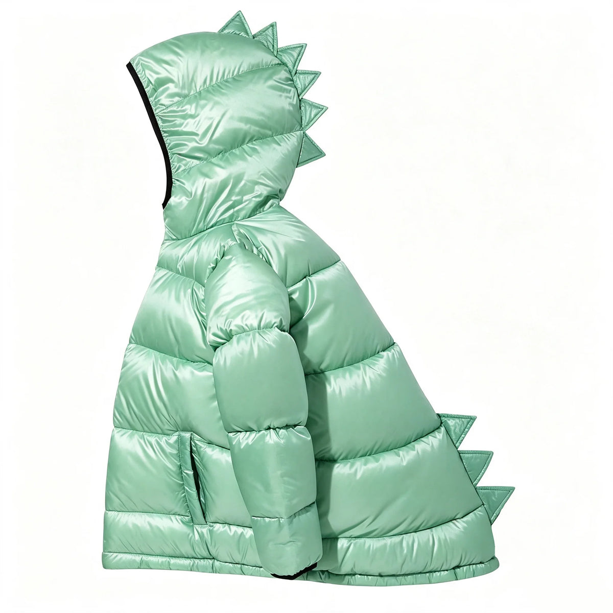 Kids Dinosaur Winter Parka – Ages 1–6