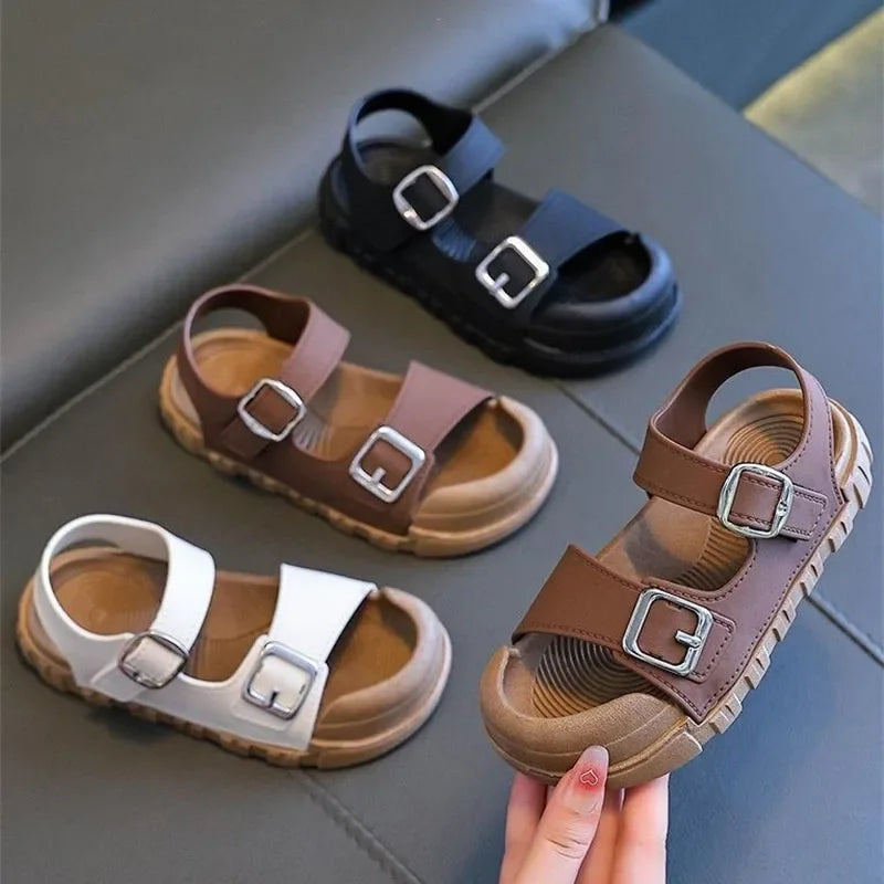 Sandales pour enfants avec protection des orteils, de 1 à 10 ans