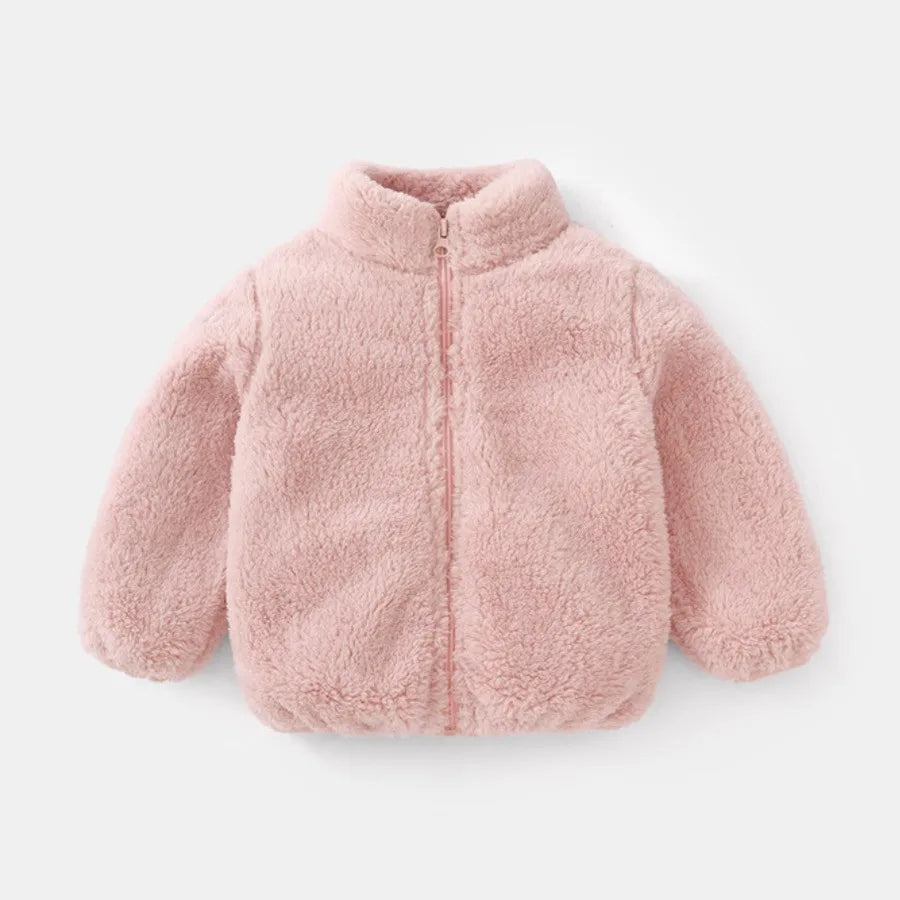 Kids Plush Warm Jacket