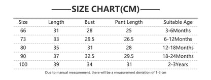 Set T-shirt e pantaloni per bambini Love Me More multivariante