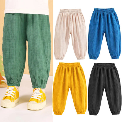 Pantaloni lunghi estivi per bambini multivariante