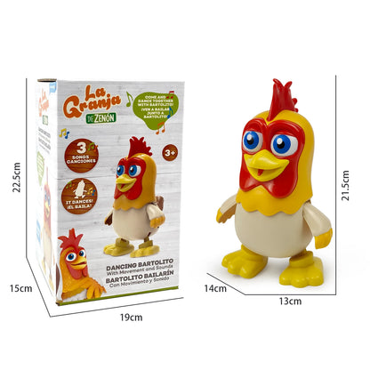 Pollo danzante musicale interattivo per bambini