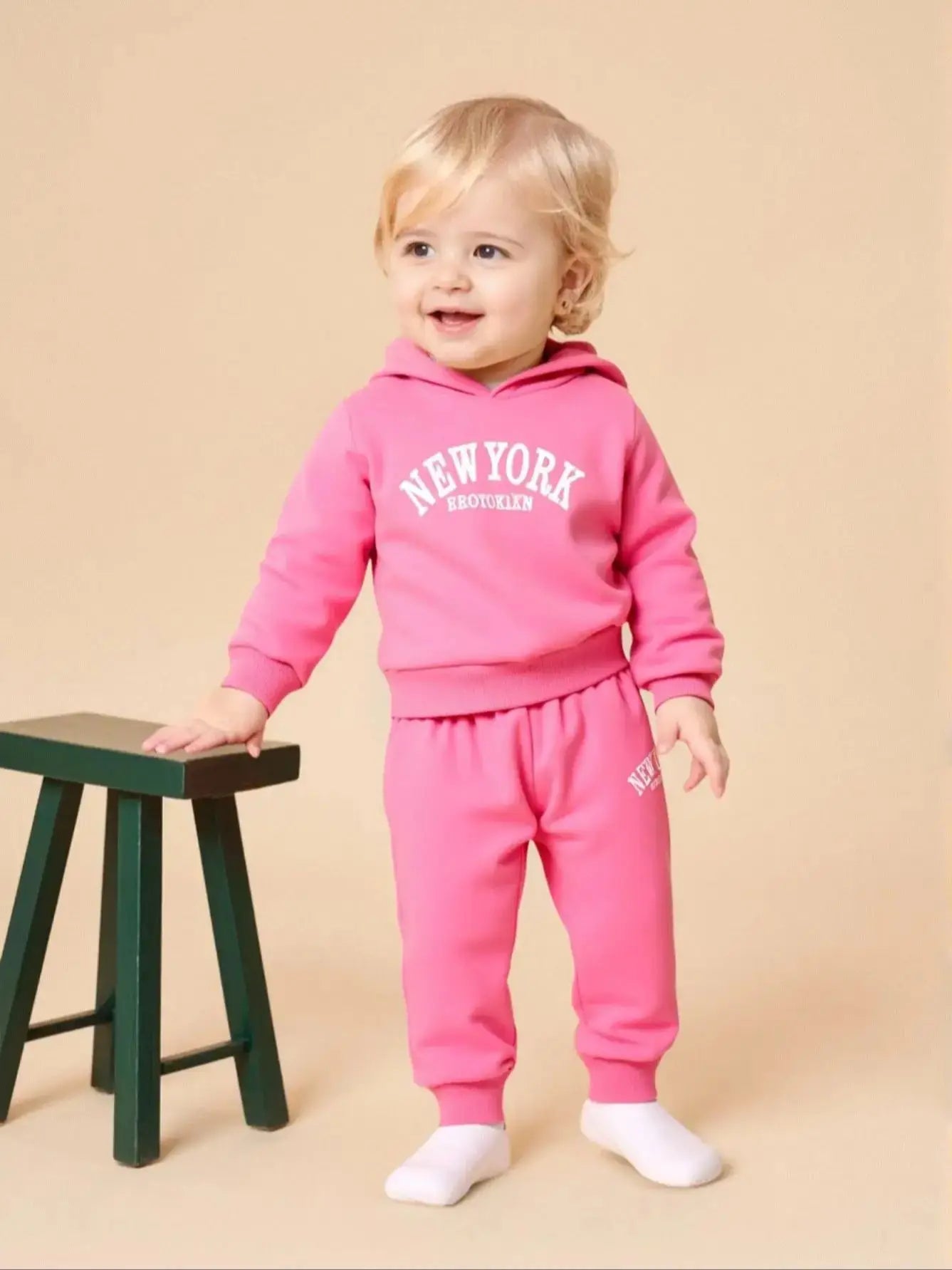 Baby 2-Piece Set – New York (Ages 1–3)