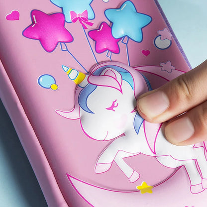 Estuche para lápices de EVA decorado en 3D para niños multivariante