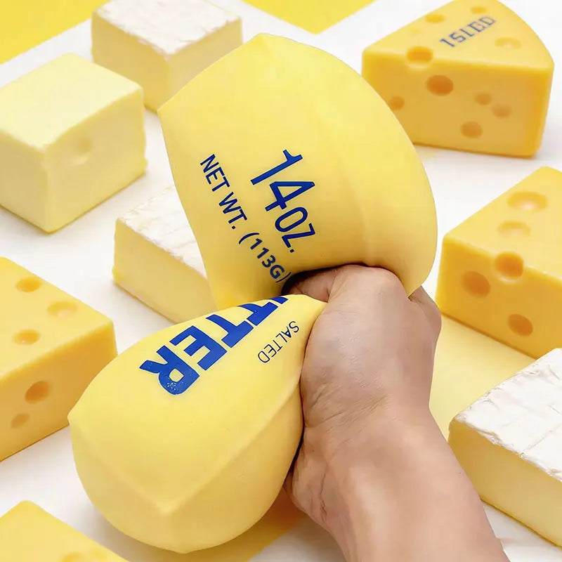 Divovski squishy u obliku štapića maslaca – senzorna igračka