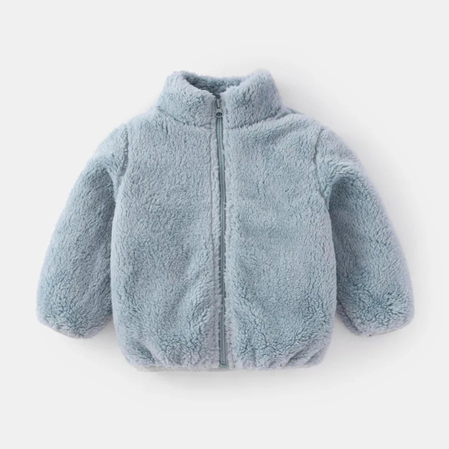 Kids Plush Warm Jacket