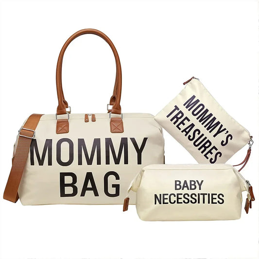 Borsa Fasciatoio "Mommy Bag" con Accessori Multivariante