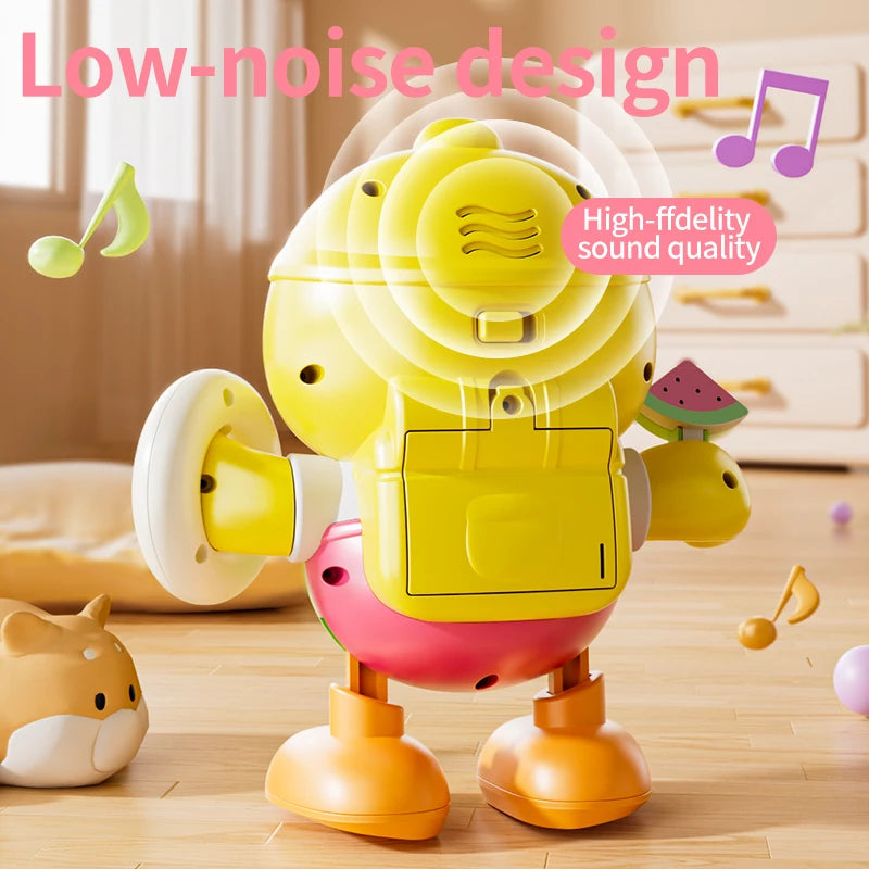 Light-Up Dancing Duck Music Toy – Baby Gift