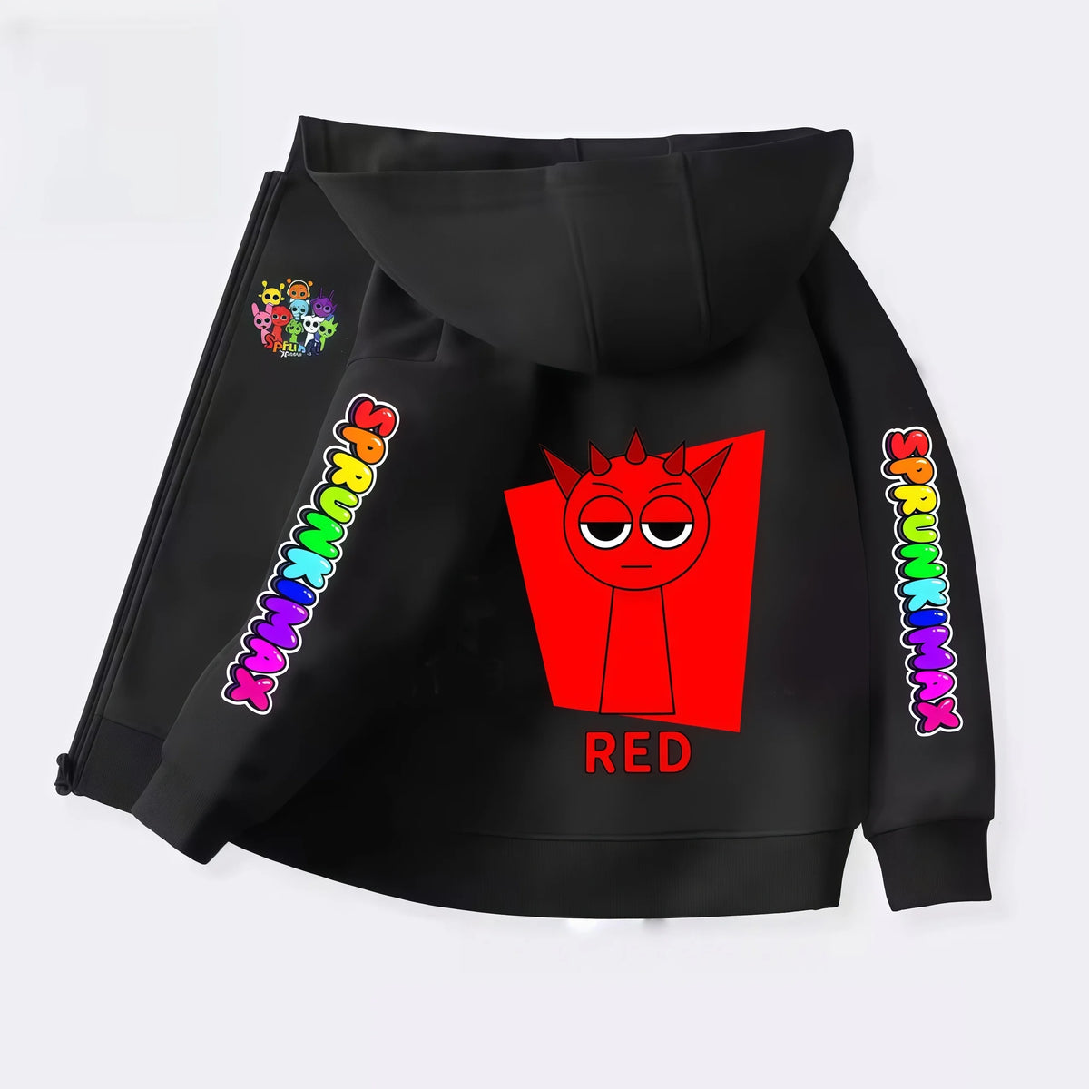 Kids Character Zip Hoodie – Ages 3–12