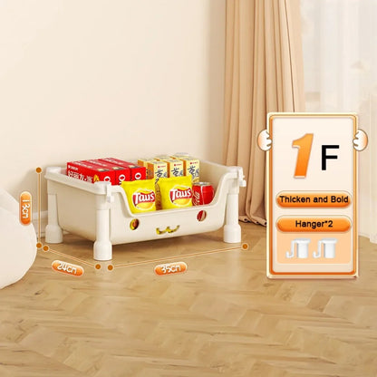 Organizzatore di stoccaggio dei giocattoli per bambini multivariante