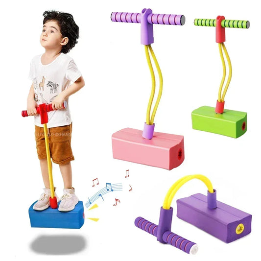 Pogo jumper en mousse pour enfants – jouet actif intérieur et extérieur
