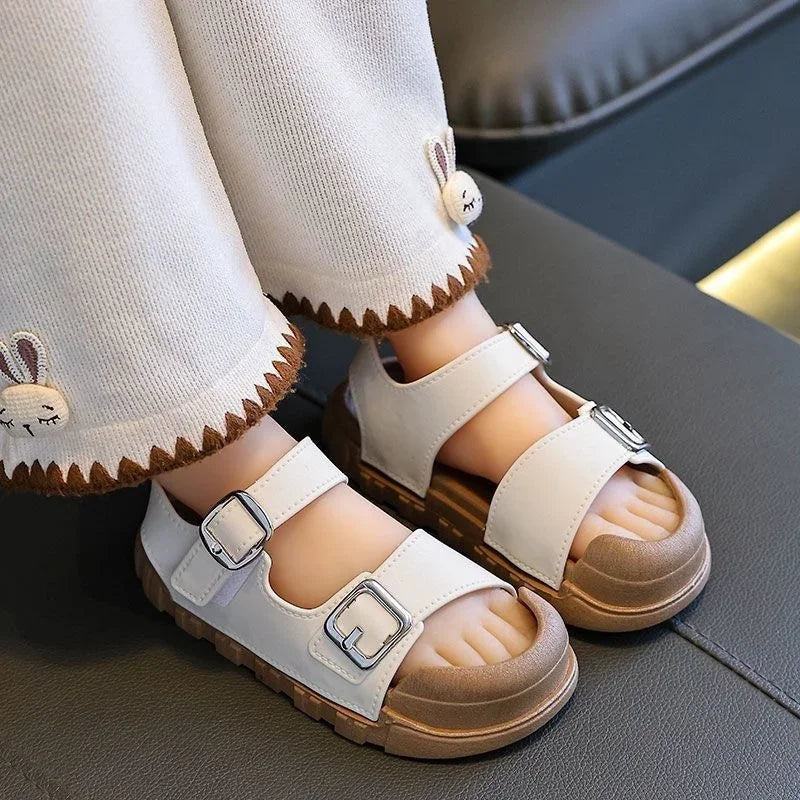 Sandales pour enfants avec protection des orteils, de 1 à 10 ans