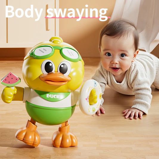 Light-Up Dancing Duck Music Toy – Baby Gift