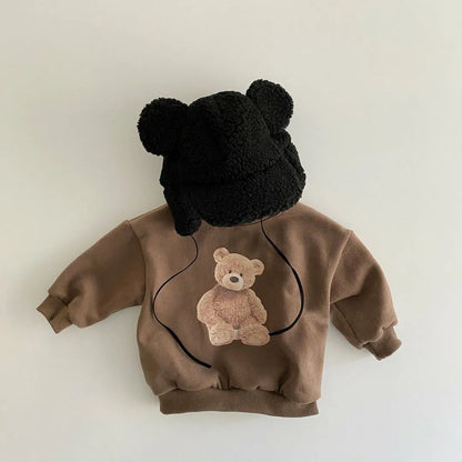 Felpa con Orsetto per Bambini Multivariante