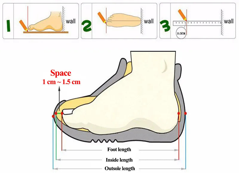 Botas con suela de tacos y cordones para niños Multivariante 
