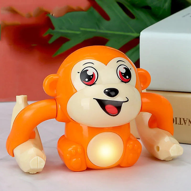 Rolling Monkey Musical Baby Toy