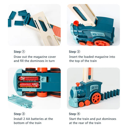 Tren de Juguete "Domino Row" para Niños