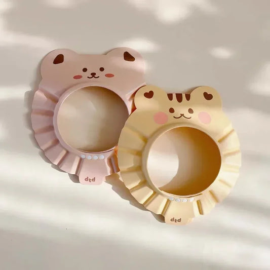 Gorro de champú ajustable para bebés y niños