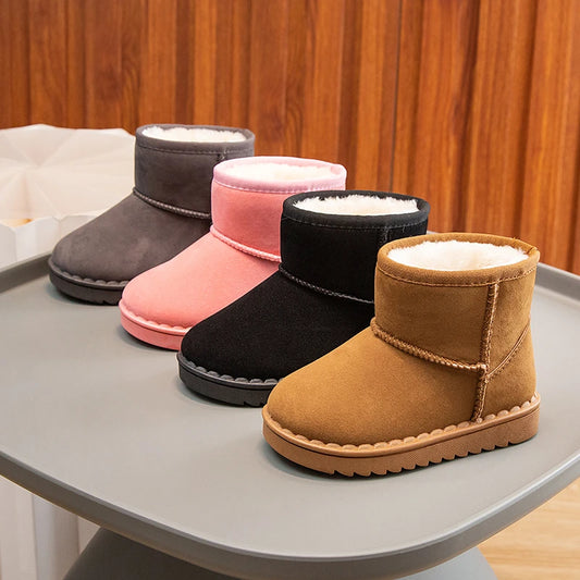 Kids Plush Snow Boots – EU 23–36
