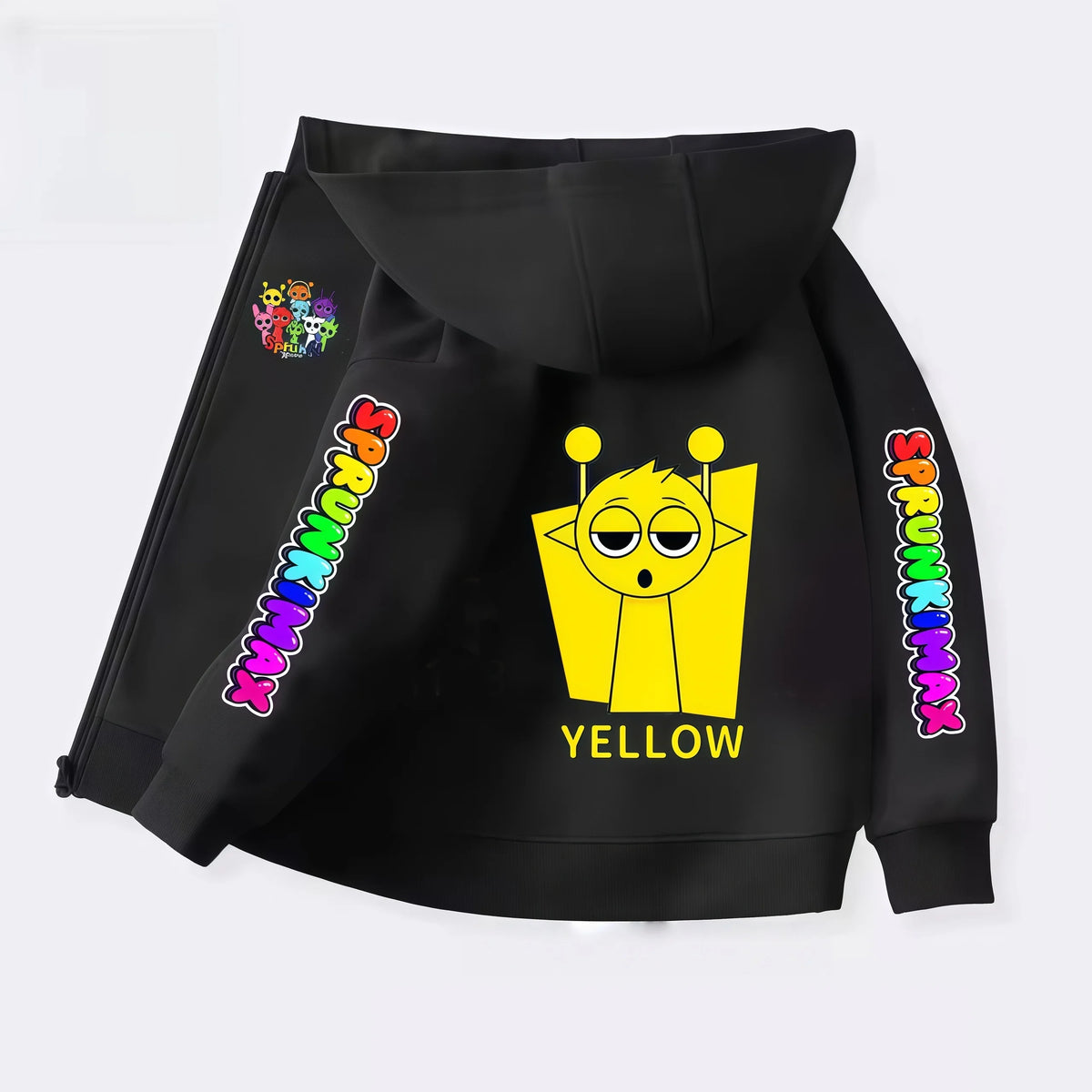 Kids Character Zip Hoodie – Ages 3–12