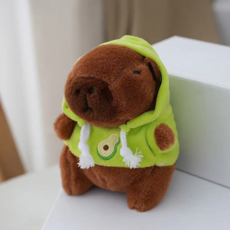 Cute Capybara Plush Keychain – Soft Bag Charm & Car Pendant
