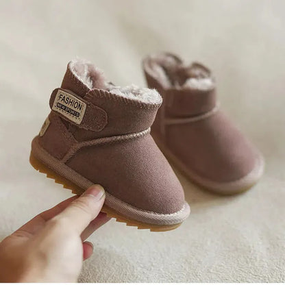 Stivali Imbottiti Antiscivolo con Velcro per Bambini Multivariante