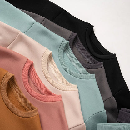 Conjunto de Pantalón y Sudadera de Algodón Multivariante