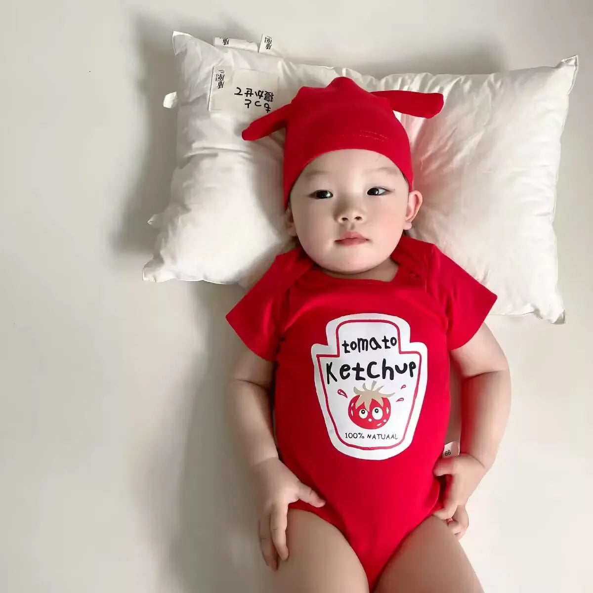 Déguisement bébé Ketchup et Moutarde – 0–24 mois