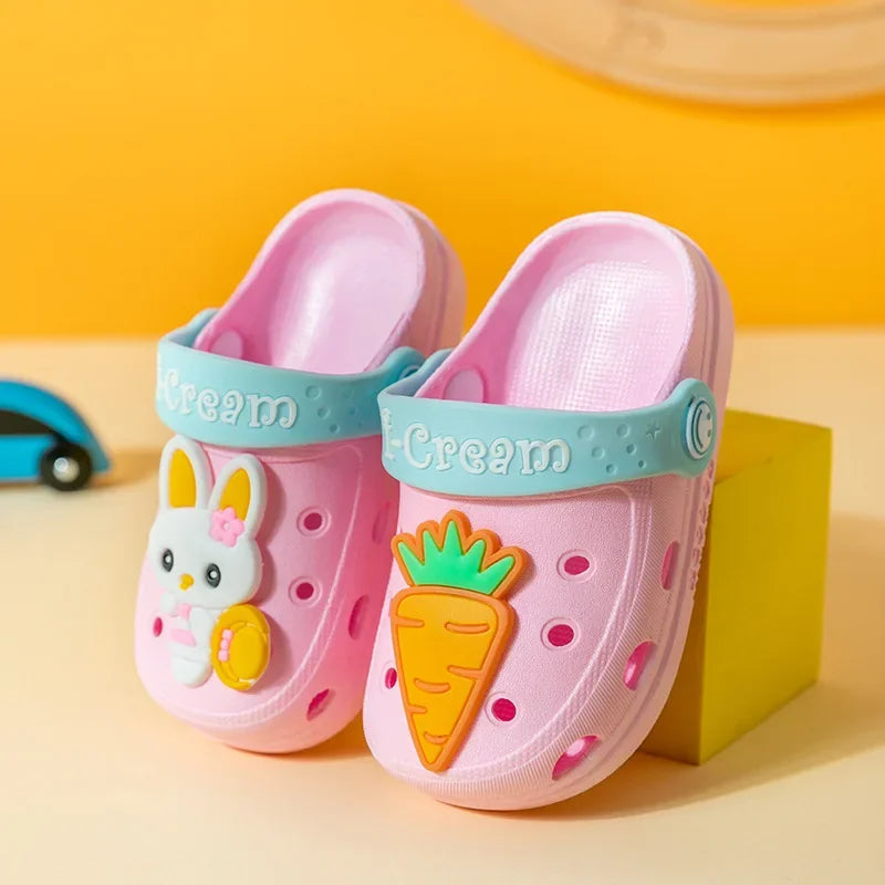 Sandales pour enfants à motifs de dessins animés pop, 1 à 5 ans