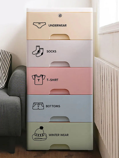 Decorative Stickers for Drawers and Containers - Clothing